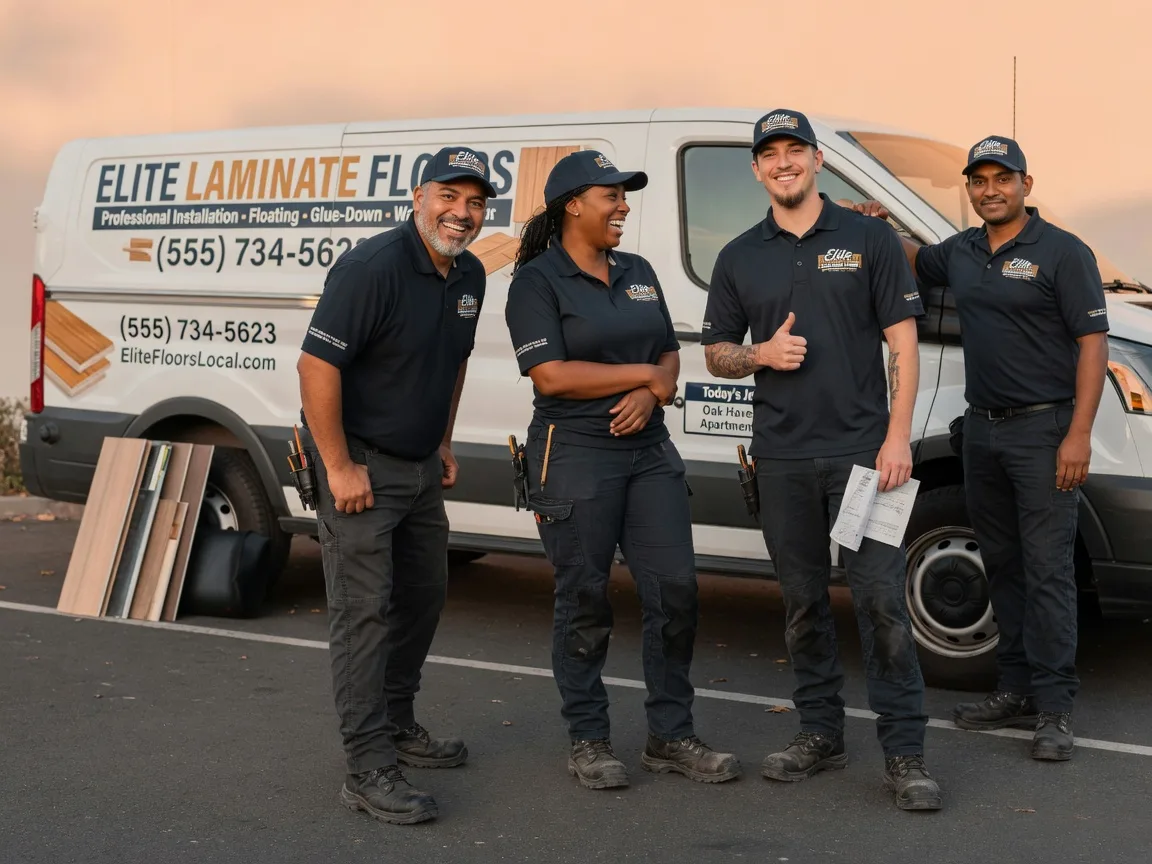 Laminate flooring installation company in Longdale, OK